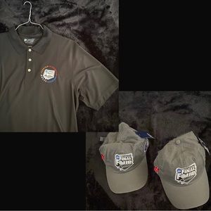 BUNDLE 2014 NCAA Final Four UConn Florida Wisconsin Kentucky (1) Polo + (2) cap